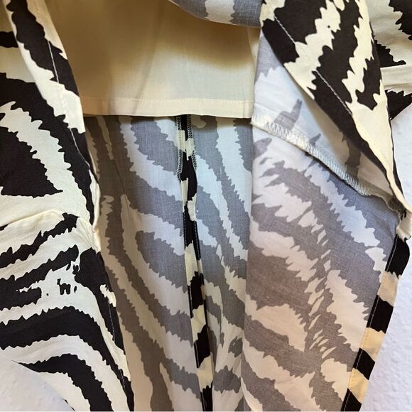Anthropologie Corey Lynn Calter Zebra Maxi Dress NEW Size Small - Picture 8 of 9